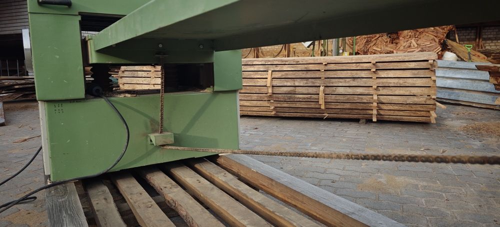 Grubościówka Hofmann 630mm ze stołem odbiorczym grubiarka strugarka