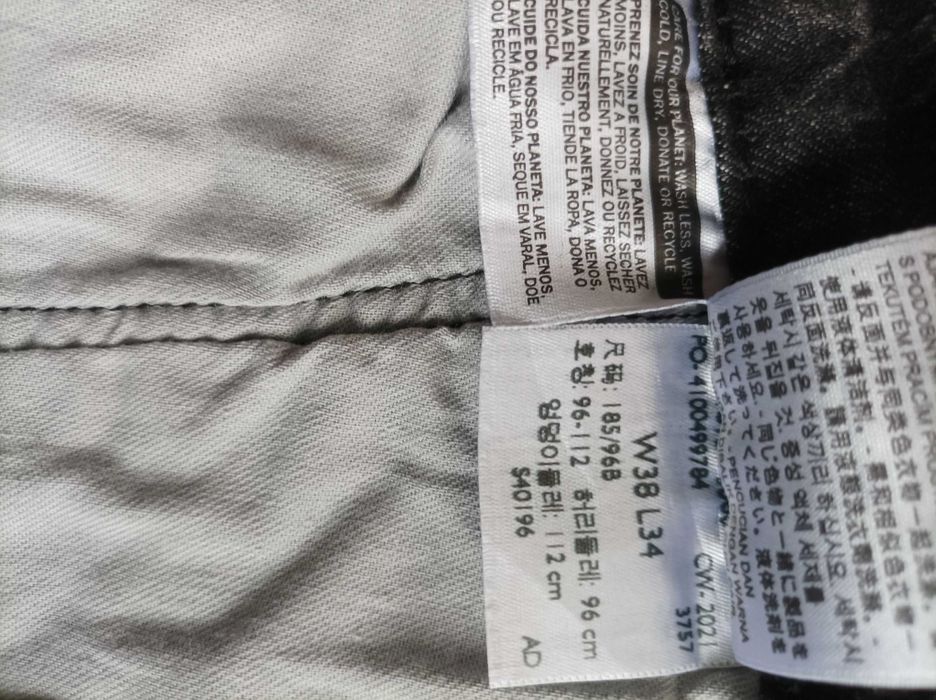 Джинси Levis 501 р. W38 L34