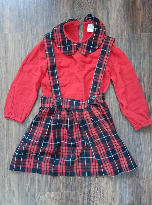 Spódniczka plus bluzeczka świąteczna święta