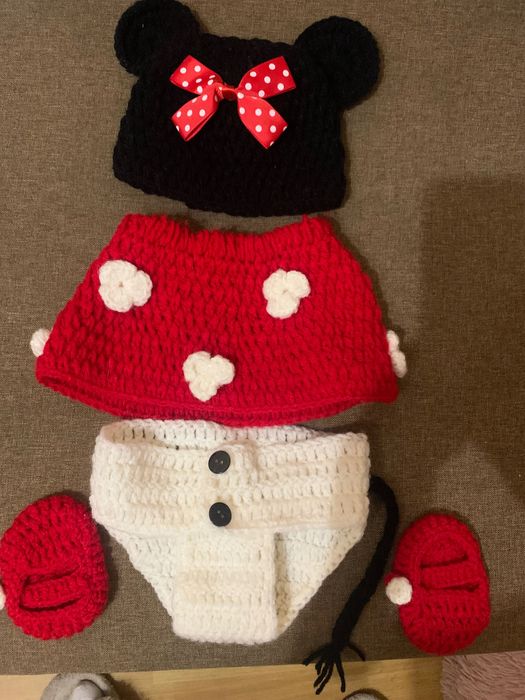 Набір  Міккі для фотосесії немовлят