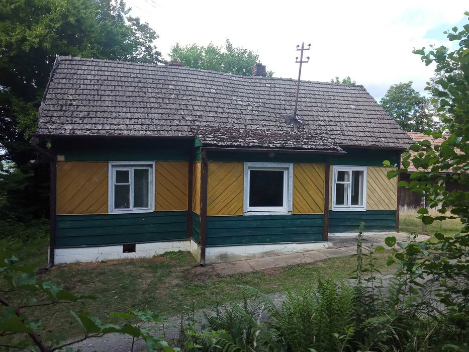 Dom na sprzedaż drewniano-murowany