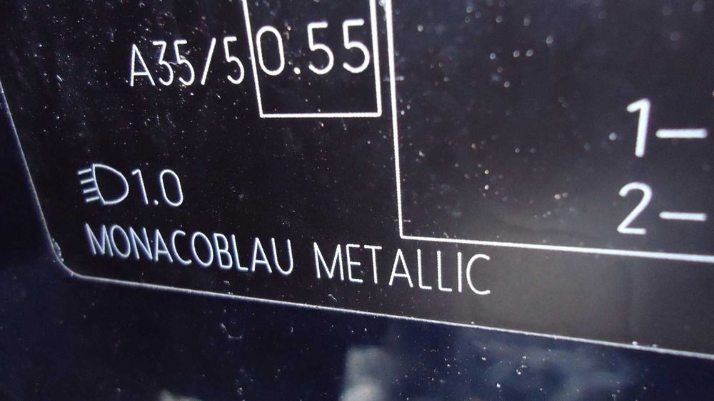 Drzwi prawy przód BMW E87 Monacoblau Metallic