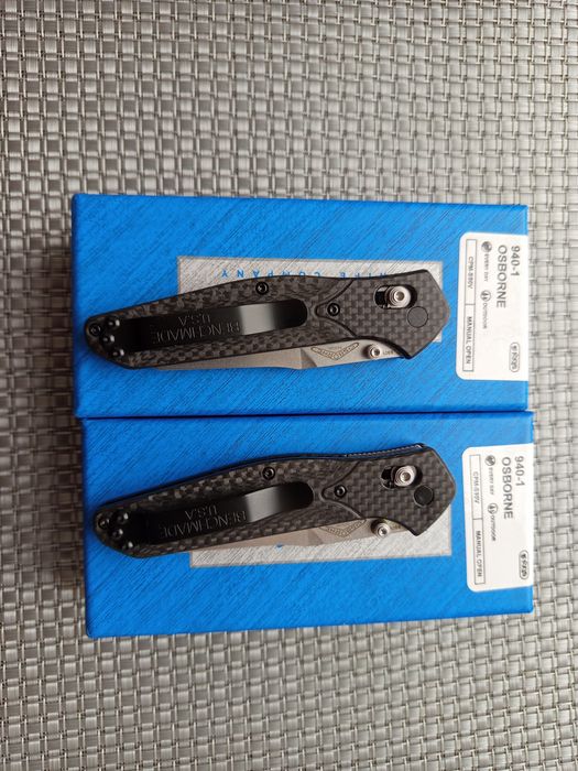 Колекція Benchmade Osborne carbon