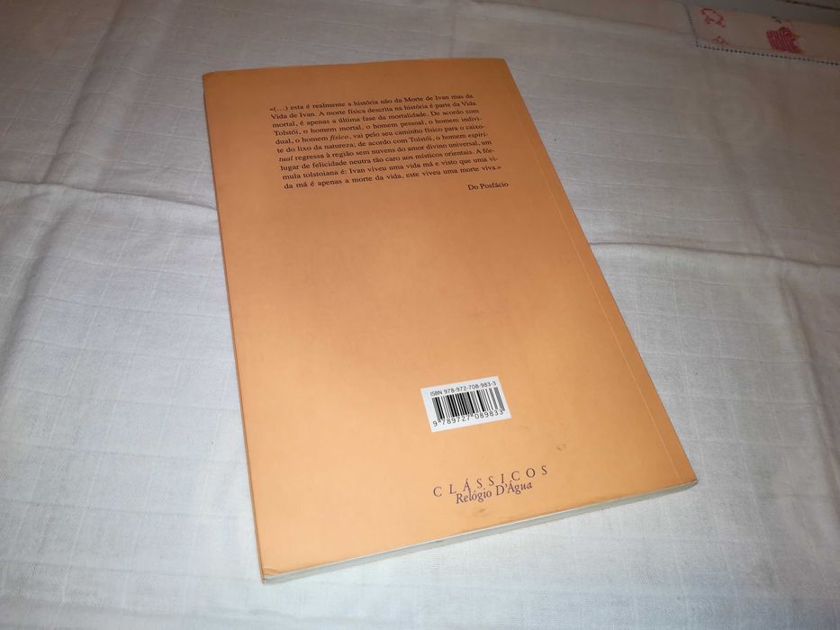 a morte de ivan iliitch (lev tolstói) 2007 livro