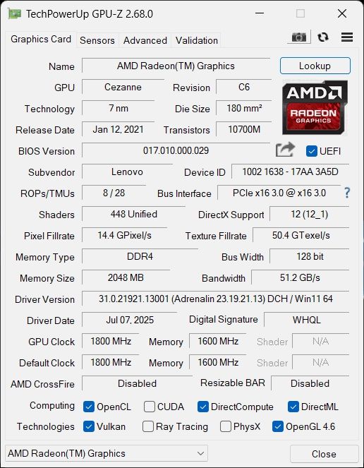 Lenovo IdeaPad Gaming 3 15ACH6 | Ryzen 5 5600H | RTX 3050 | 16GB RAM