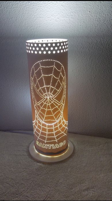 Luminária Decorativa Homem Aranha
