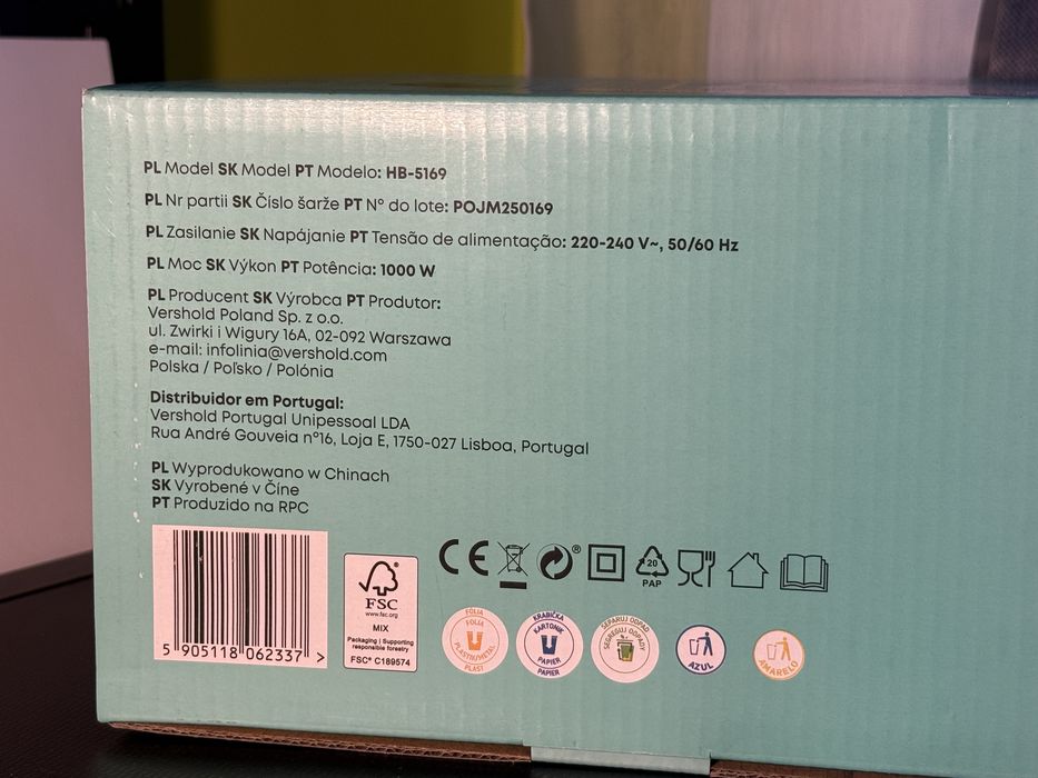 Mikser ręczny 4w1 Hoffen, nowy, 3 lata gwar, Wrocław