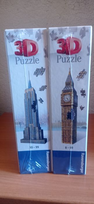 Puzzles 3D Novos