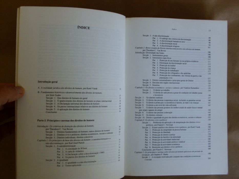 As Dimensões Internacionais dos Direitos do Homem de Karel Vasak