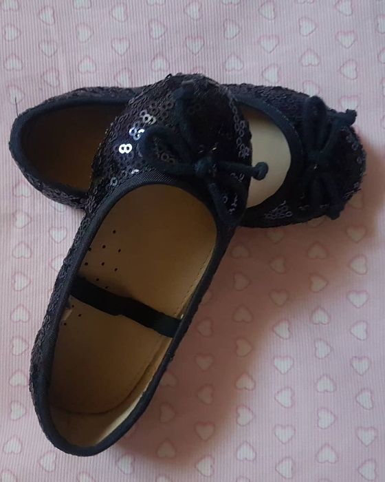 Sabrinas menina lantejoulas azul escuro