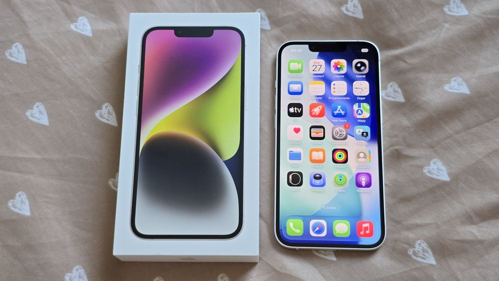 iPhone 14 128GB BIAŁY stan bdb