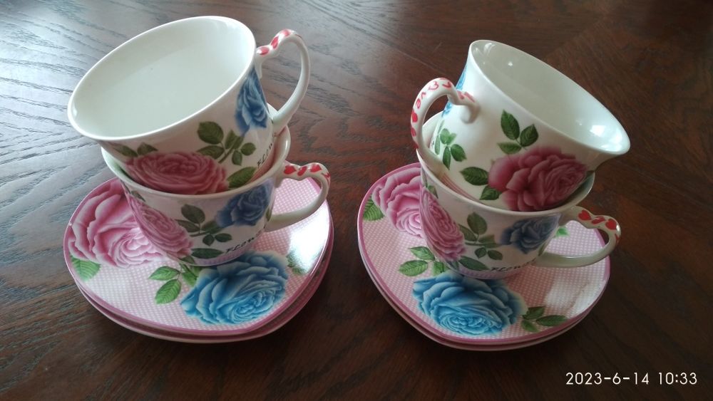 Чайний сервіз чашка+блюдце: 120 грн. - Посуда / кухонная утварь Винница ...