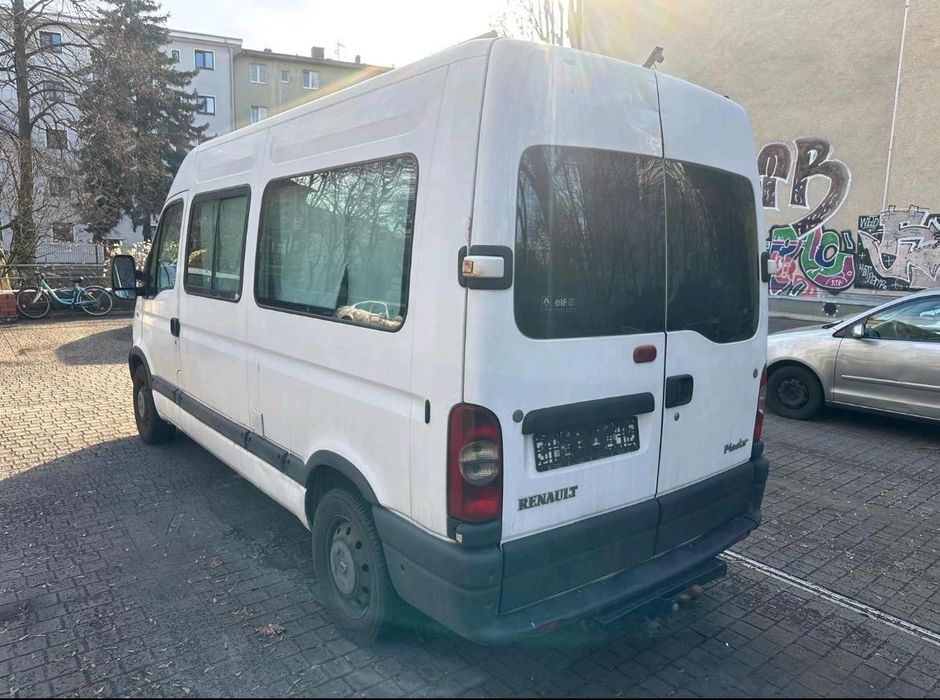 Renault Master-kemping 2006 rok, 2.2 dci. 8 osobowy.