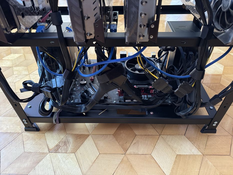Koparka kryptowalut 3x ASUS RTX 3070 1x ASUS RTX 3070i