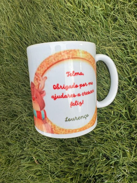 Artigos personalizados caneca, garrafa