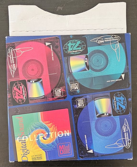 Coleção Mini Disc 74 Sony