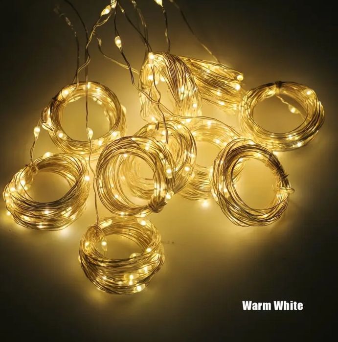 Kurtyna Świetlna 300 LED (3×3 m) Girlanda z pilotem