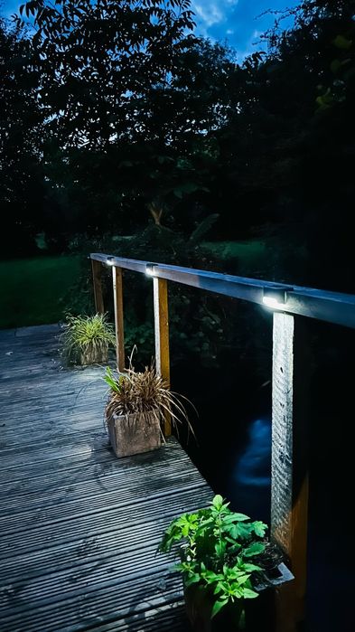 Led solar exterior