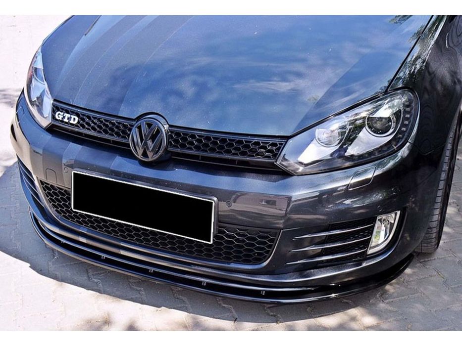 Volkswagen Golf 6 2008-2014 Передня Lip накладка DPT V2 (для GTI)