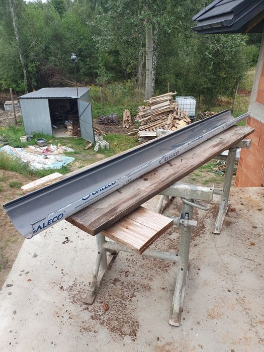 Rynna Stalowa Galeco RAL 7015 135/100 185cm