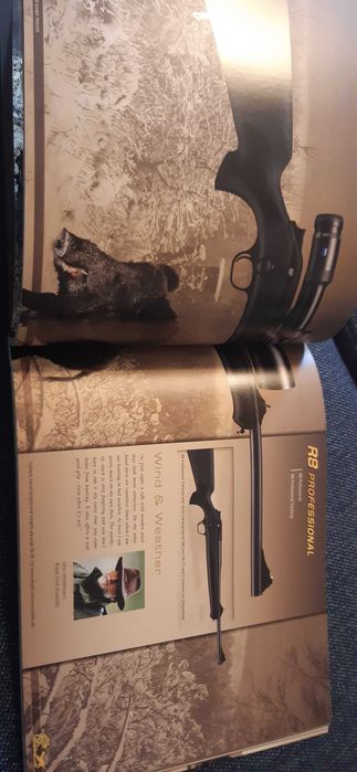 stary katalog broni myśliwskie blaser R8 - dla kolekcjonerów
