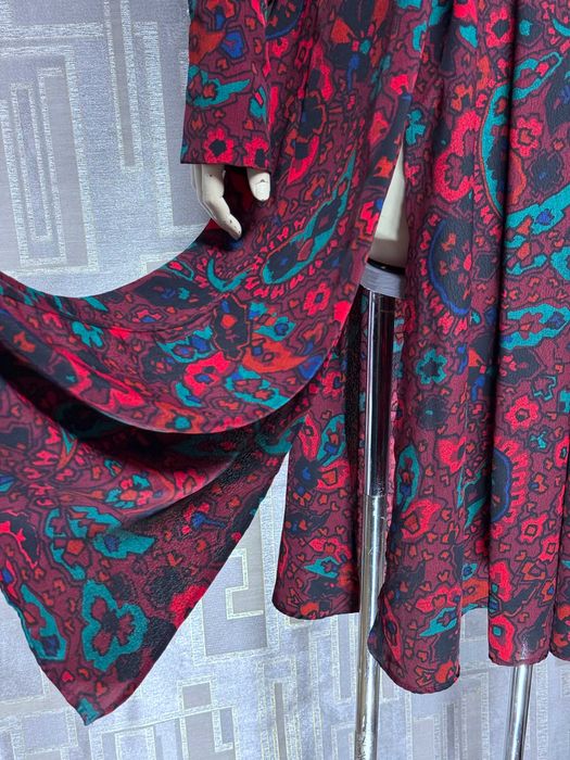 Сукня жіноча максі Topshop 46 (UK12) розмір приталена з довгим рукавом та розрізами по боках в стилі бохо вінтаж нарядна