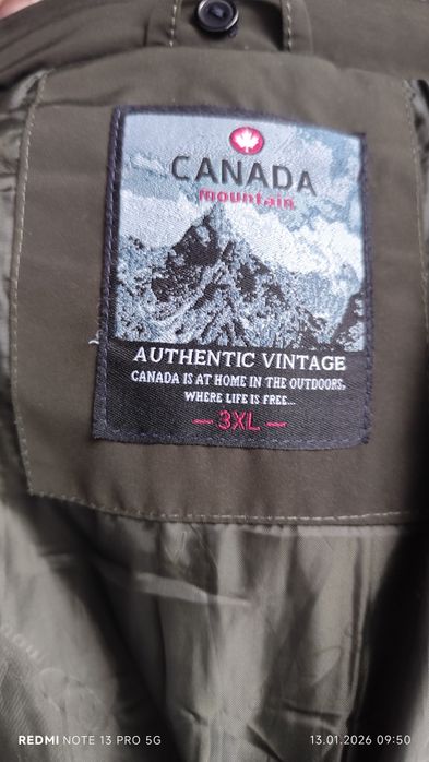 Męska kurtka Canada Mountain  
W