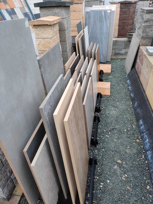 Gres płyty ceramiczne gresowe tarasowe 60x60x2 taras chodnik