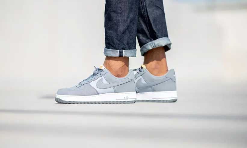 Унисекс кроссовки Nike Air Force 1 Cool Grey (40р.25см)