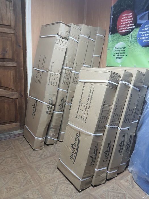 Батут Польша 183см 252см 312см 374см