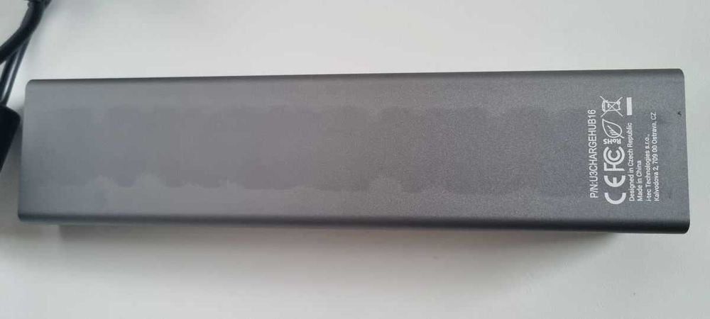 I-tec hub USB 3.2 U3chargehub16 aktywny zasilacz 90W