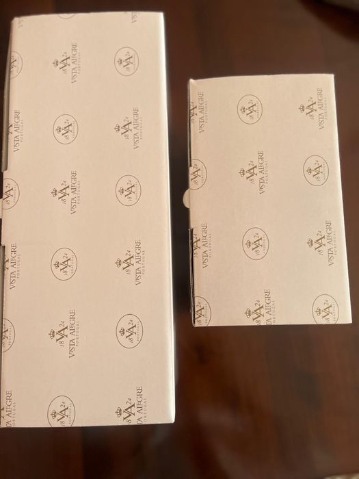 Copos de cristal novos Vista Alegre