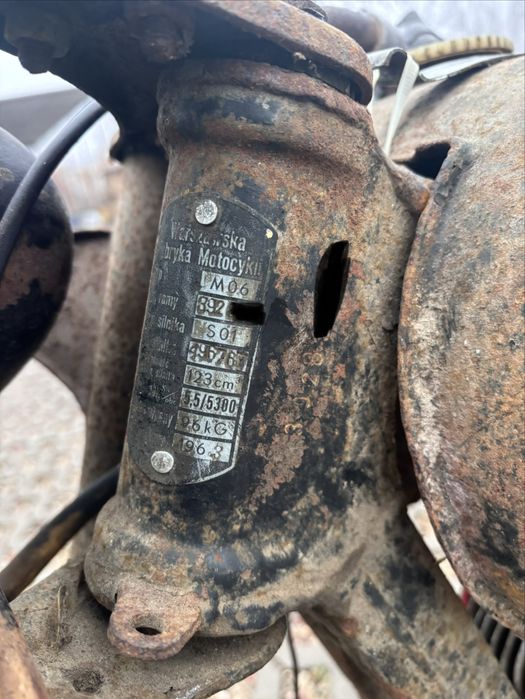 WFM 1962 rok silnik zgodny z tabliczka