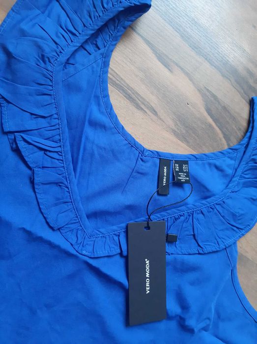 Vero Moda kobaltowa bluzka S