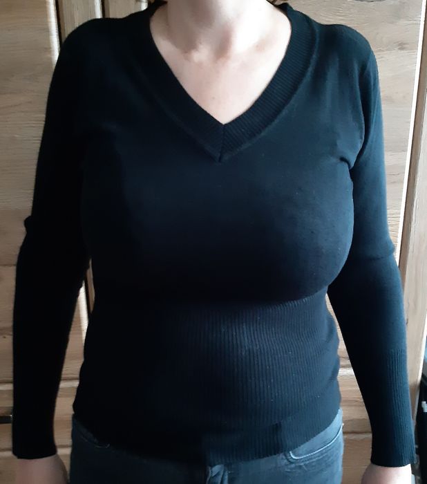Czarna bluzka damska, Werrso, rozm. L