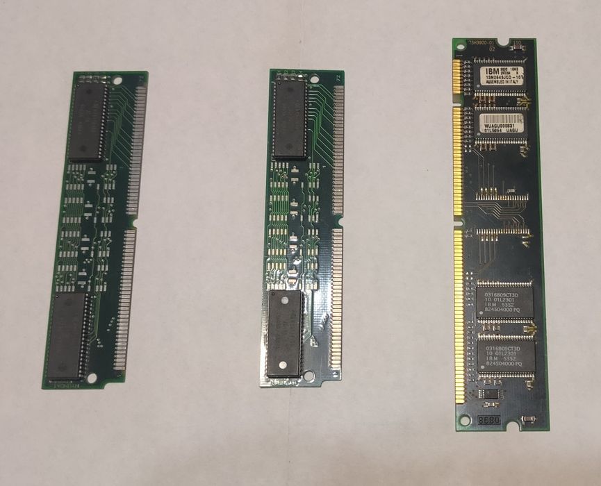 Продам платы раритетной оперативной памяти на 16 МВ
