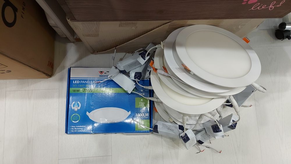 Painel LED V-TAC 18W Redondo