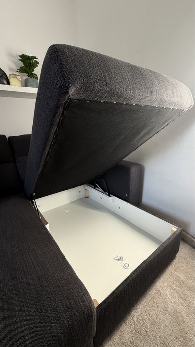 Sofa retratio, cama, com bau