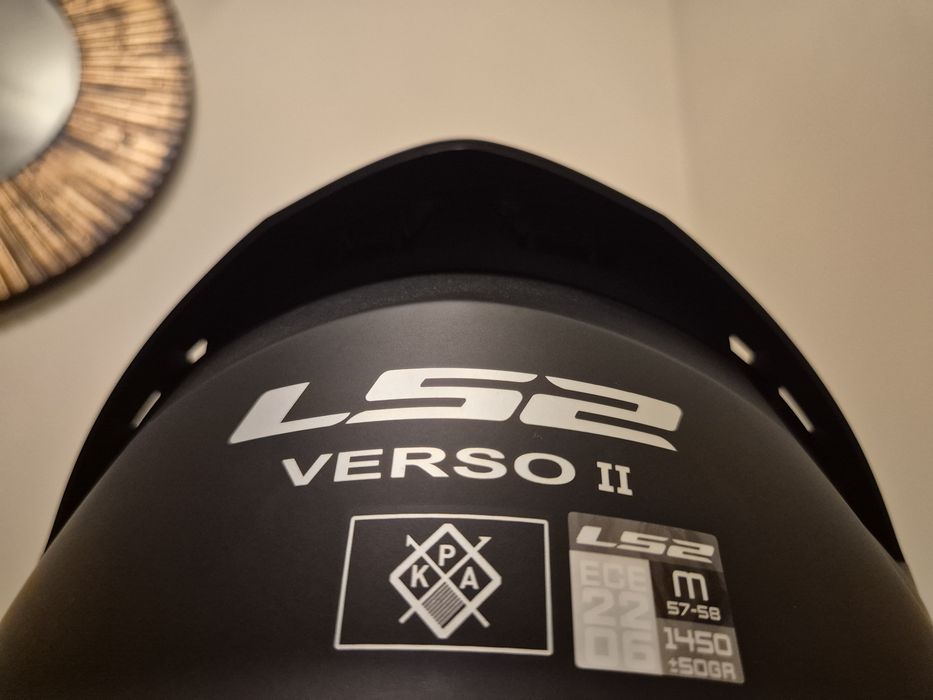 Capacete Helmet LS2 "VERSO II" NOVO