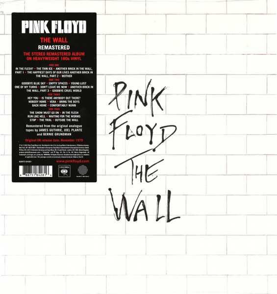 Новая запечатанная пластинка Pink Floyd – The Wall 2LP