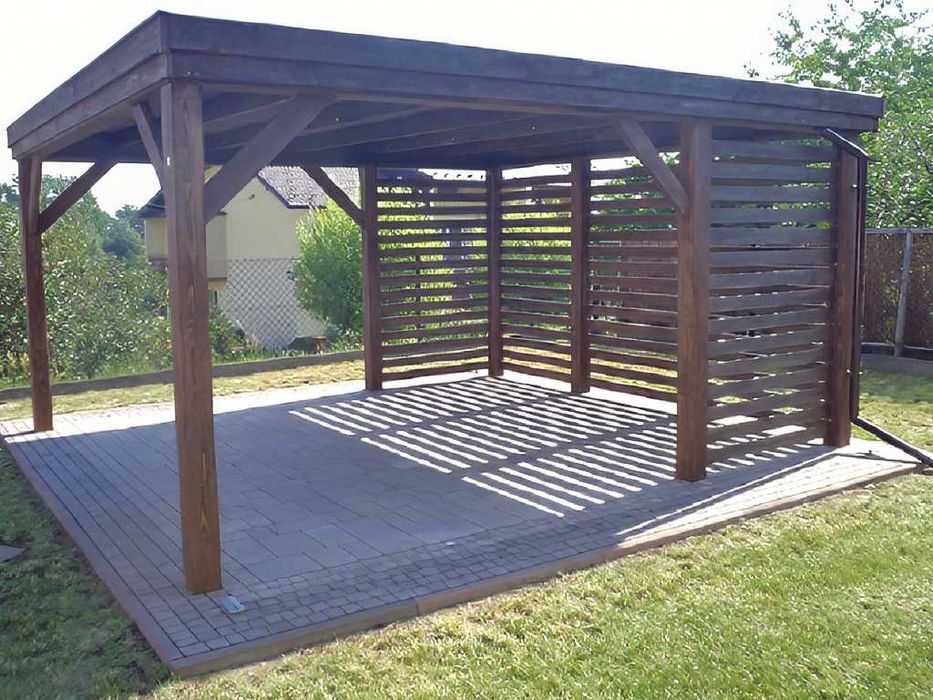 ALTANA 20 3x4,5m Prostokątna Impregnacja +Papa Orynnowanie Producent
