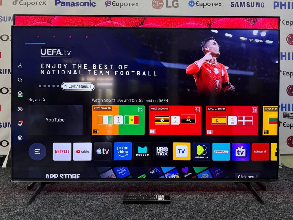 4K Телевізор Hisense 55A6N 55”дюймів Smart TV Wi-Fi