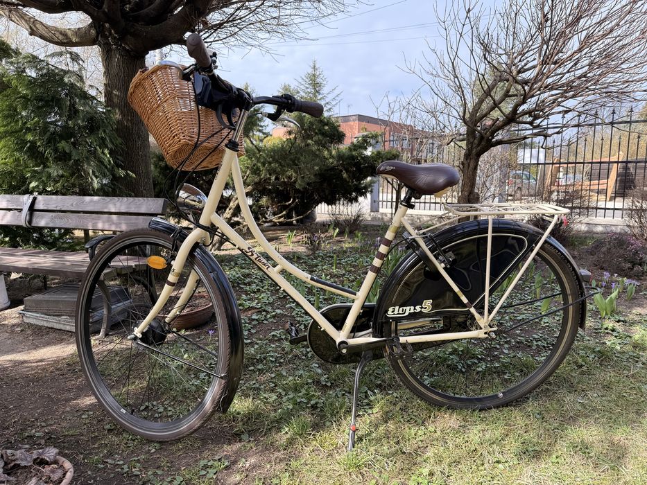 Stylowy damski rower marki B'Twin - idealny do miasta