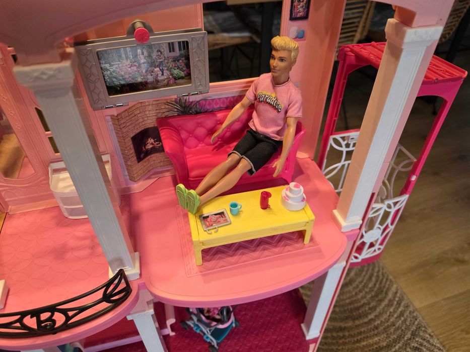 Domek dla Barbie duży + dodatki
