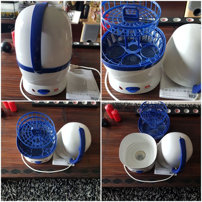 Aquecedor biberões mais esterlizador chuchas e biberões