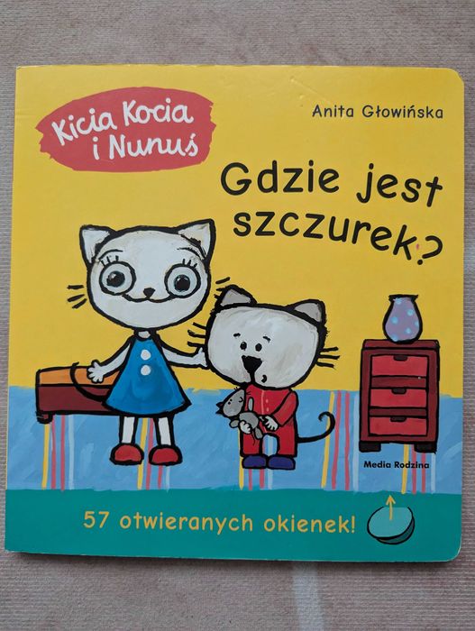 Zestaw - książeczki Kicia Kocia z okienkami