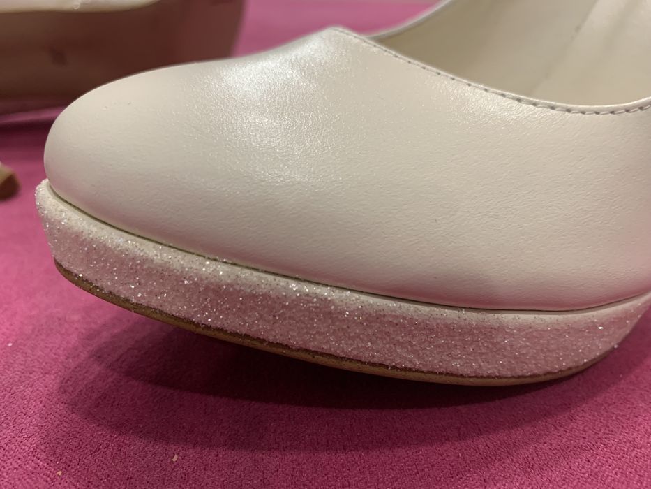 Buty ślubne LaBoda C-231 r.36 Ivory - WYPRZEDAŻ