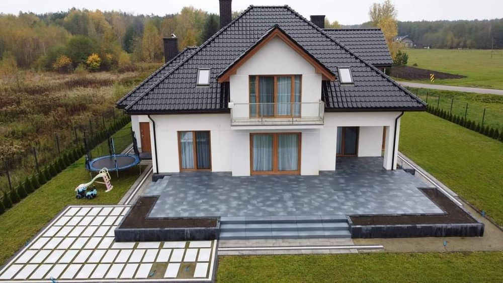 Uslugi Brukarskie, Układanie kostki brukowej