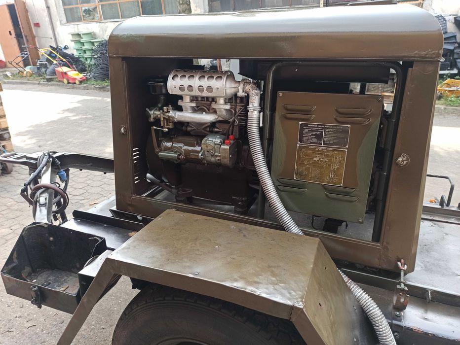 Agregat prądotwórczy PAB 4 4,8kw 230V na przyczepie