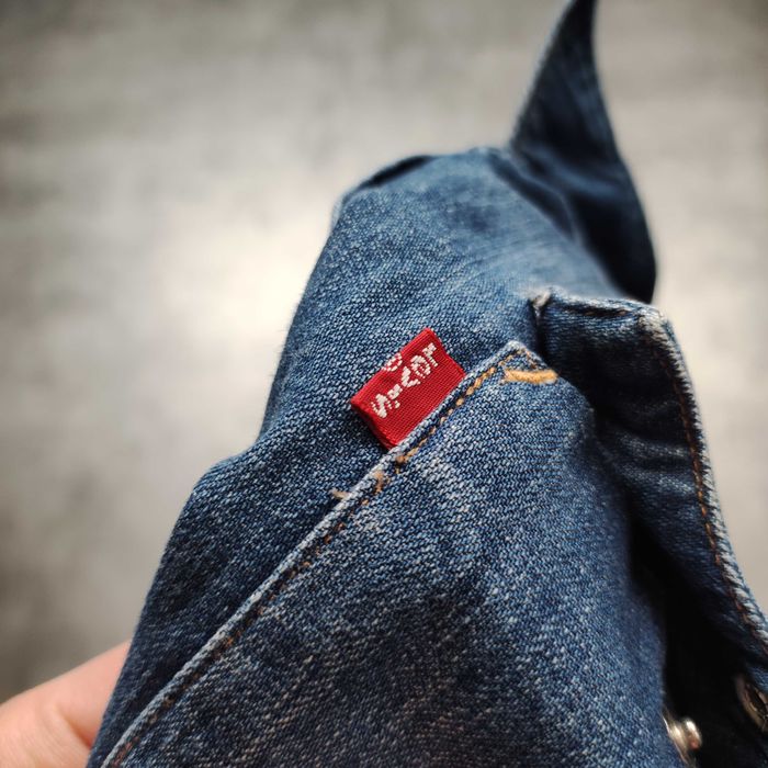 MĘSKA PREMIUM Koszula Elegancka PREMIUM Jeans Denim Levis Clasic Logo